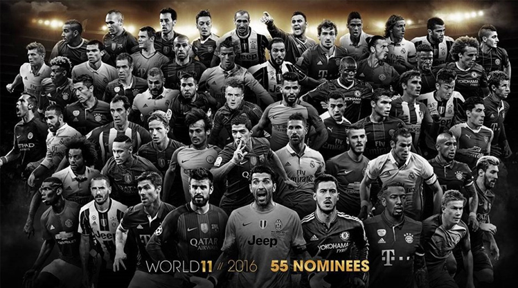 İşte FIFA yılın 11'i adayları!