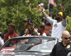 Cleveland Cavaliers'a çılgın karşılama!