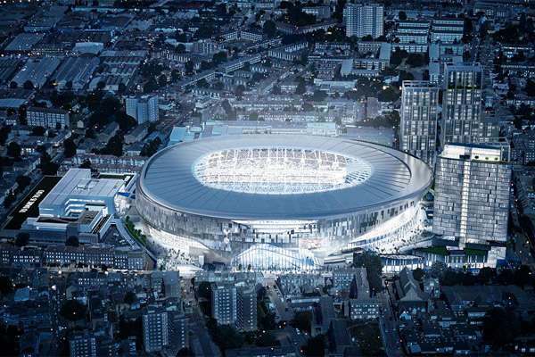 İşte Tottenham'ın £750M'e inşa ettiği yeni stadyumundan son kareler...