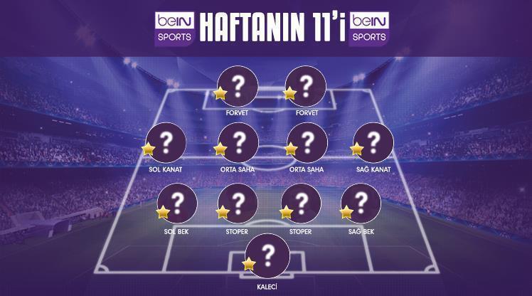 Haftanın altın 11'i!
