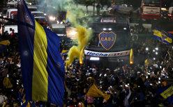 Boca'ya çılgın uğurlama!