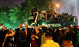 Kocaelispor'a coşkulu karşılama