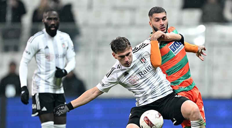 İşte Beşiktaş - Corendon Alanyaspor maçının notları