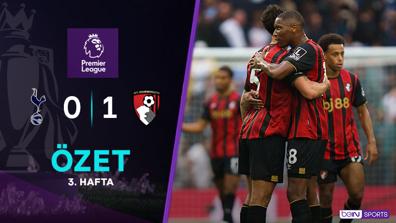 Tottenham Hotspur 0-1 Bournemouth Maç Özeti