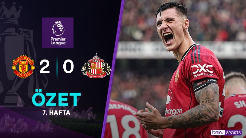 Manchester United 2-0 Sunderland Maç Özeti