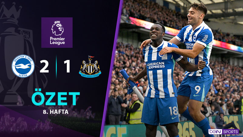 Brighton and Hove Albion 2-1 Newcastle Utd. Maç Özeti