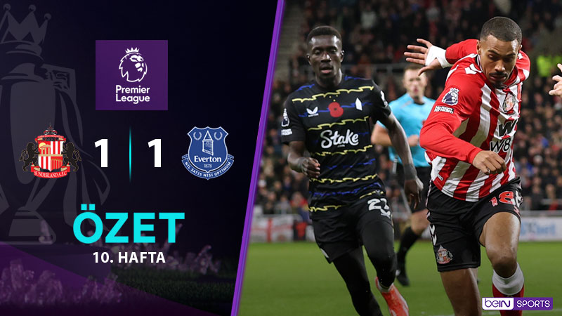 Sunderland 1-1 Everton Maç Özeti