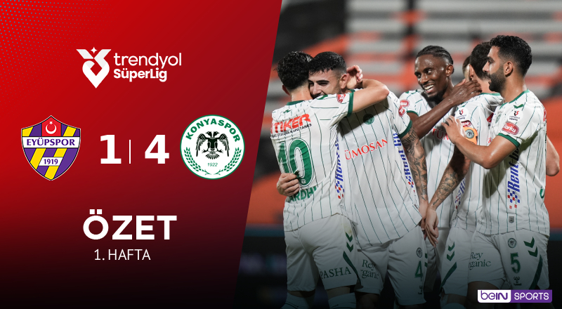 ikas Eyüpspor 1-4 Tümosan Konyaspor Maç Özeti