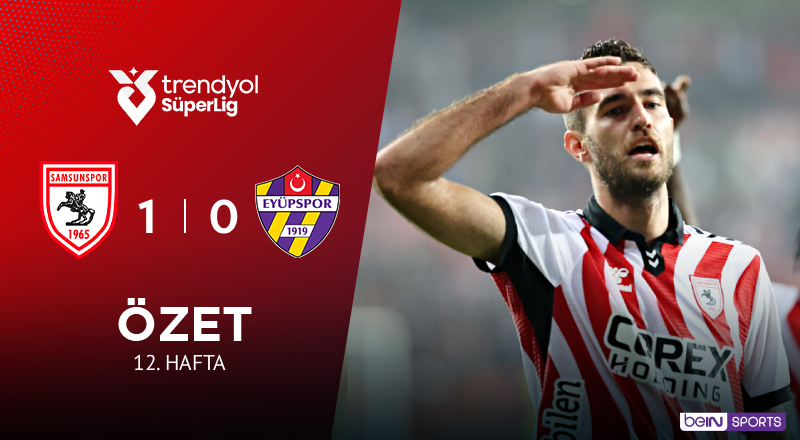 Samsunspor 1-0 ikas Eyüpspor Maç Özeti