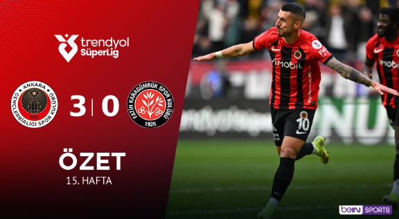 Gençlerbirliği 3-0 Mısırlı.com.tr Fatih Karagümrük Maç Özeti