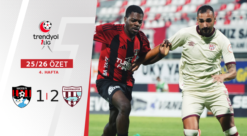 İmaj Altyapı Van Spor FK 1-2 Bandırma Spor Maç Özeti