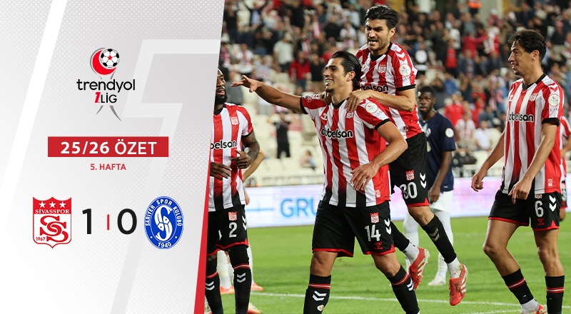 Özbelsan Sivasspor 1-0 SMS Grup Sarıyerspor Maç Özeti