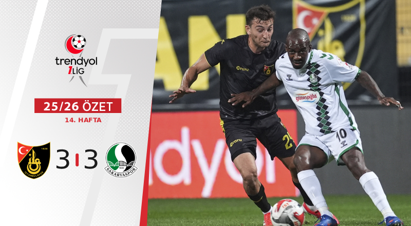 İstanbulspor 3-3 Sakaryaspor Maç Özeti