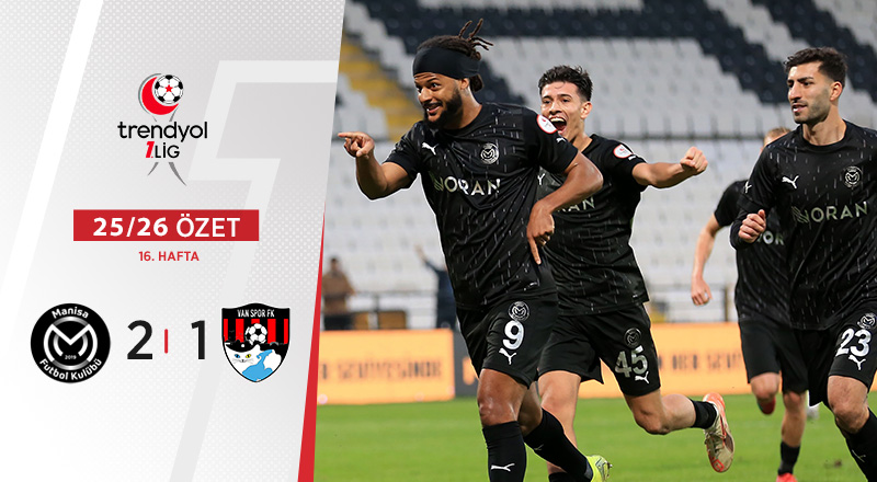 Manisa FK 2-1 İmaj Altyapı Van Spor FK Maç Özeti