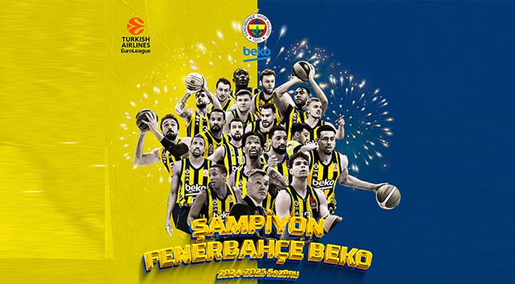 İşte Fenerbahçe Beko'nun 2024-2025 sezonu şampiyonluk hikayesi