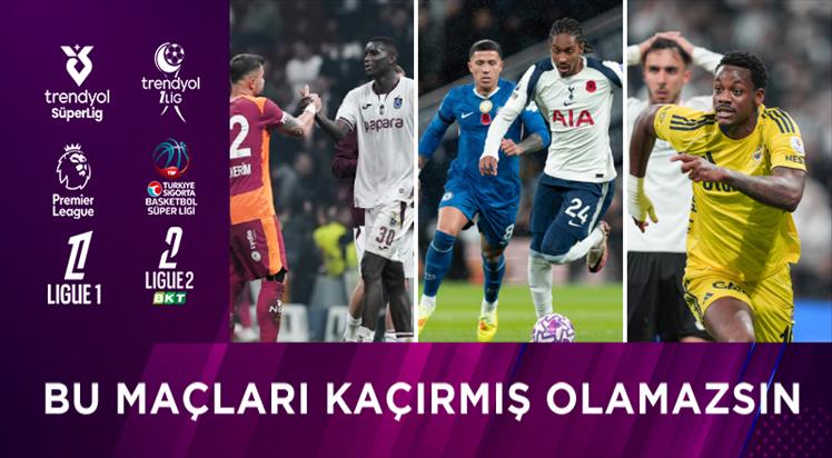 Haftaya damga vuran 10 maçın özeti burada