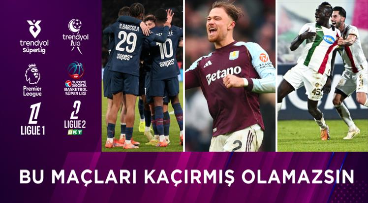 Haftaya damga vuran 10 maçın özeti burada